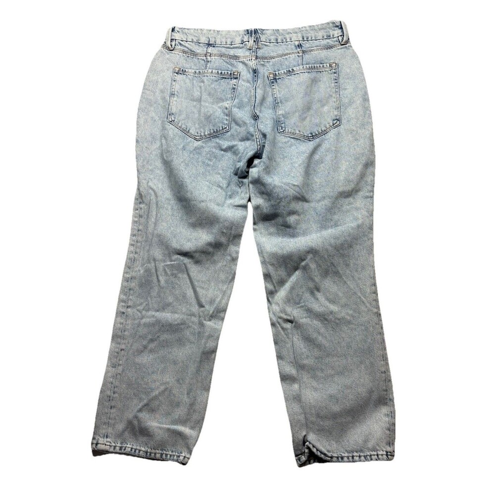 GOOD AMERICAN GOOD 90S Petite jeans blue542 Size 15 denim baggy Y2K retro - Picture 4 of 4
